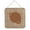 Brown, variant on Shell Burlap And Orange Aluminium Metal Wall Or Door Hanging Prints - 6 x 6 In.