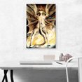 thumbnail image 2 of ARTCANVAS The Great Red Dragon and the Woman Clothed in Sun Canvas Art Print by William Blake - Size: 26" x 18" (0.75" Deep), 2 of 9