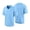 Light Blue, variant on ZVNAΖH Kids Boys' V-Neck Quick Dry Soccer Jersey, Breathable Mesh Short Sleeve Sports T-Shirt for 3-15Y