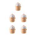 thumbnail image 2 of relayinert 1/2/3/5 Eco-Friendly And Portable Desktop Waste Pin - Easy To Empty And Clean Odorless Yellow 5PCS, 2 of 6