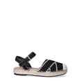 thumbnail image 4 of Time and Tru Women’s Espadrille Flats with Ankle Strap, 4 of 8