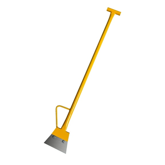 7-Inch Professional Scraper Tool - Heavy Duty Single Blade for Floor, Tile & Wall with comfortable Handle Industrial Long handle scraper replaceable blade durable life scraper