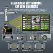 Autool XC505 3D Wheel Alignment Machine, Wheel Alignment & Balancing System with Voice Guidance, Car Model Database, Precise Positioning, Multilingual