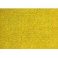 thumbnail image 1 of Ahgly Company Machine Washable Indoor Rectangle Oriental Yellow Traditional Area Rugs, 7' x 9', 1 of 4