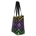 thumbnail image 4 of Fotbe Mardi Gra Geometric Pattern Beach Tote,Shoulder Handbag,Spacious Tote Bag,Lightweight Travel Bag,Versatile Shopping Bag, 4 of 9
