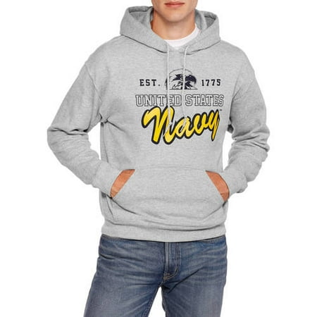 - Navy Officially Men's Licensed Fleece Hoodie
