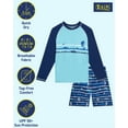 thumbnail image 5 of iXtreme Boys Rash Guard Set - 2 Piece Quick Dry Long Sleeve Swim Shirt and Boys Swim Trunks, 5 of 7