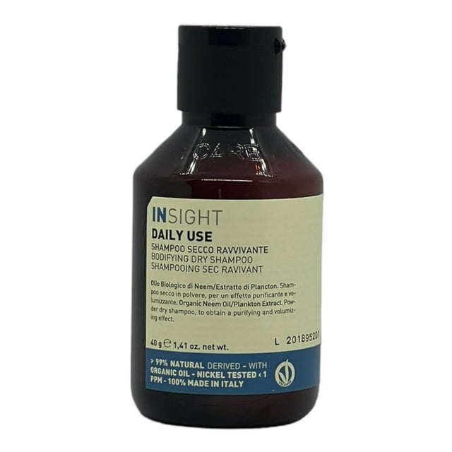 INSIGHT Shampooing Sec Bodifiant pour Usage Quotidien 1,41 Oz