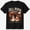 Black-9, variant on Spooky Halloween T-Shirt, Boujee Ghost with Bow and Drink, Seasonal Graphic Short Sleeve Casual Tee
