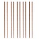 thumbnail image 1 of Palillos de madera de primera calidad para uso doméstico, hotelero y restaurante: juego de 5 pares Elegancia sostenible, 1 of 8