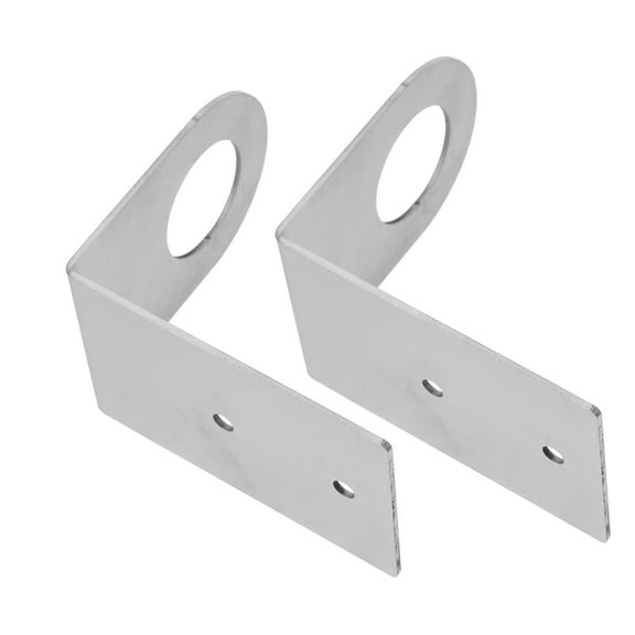 Soimiss 2Pcs Adhesive Wall Mounted Soap Dispenser Holder Stainless Steel Shampoo Lotion Rack