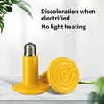 thumbnail image 4 of Pet Far-infrared Ceramic Reptile Lamp Discoloration Ceramic Heating Lamp High Temperature Protection Reptile Color Changing Ceramic Lamp with Hard Shell for Pets Tortoise Animals, 4 of 10