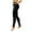 A, variant on HJYCHN Yoga Pants Women Bright Stretch V-Waist Leggings Trousers Full Length Pants for Fitness and Casual Wear Womens Pants Gold S