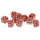 thumbnail image 5 of Dados de juego de mesa 10pcs 10x plástico 6 caras D6 y Dragon RPG Roleplay , café café Magideal Dados de juego de mesa 10pcs, 5 of 7