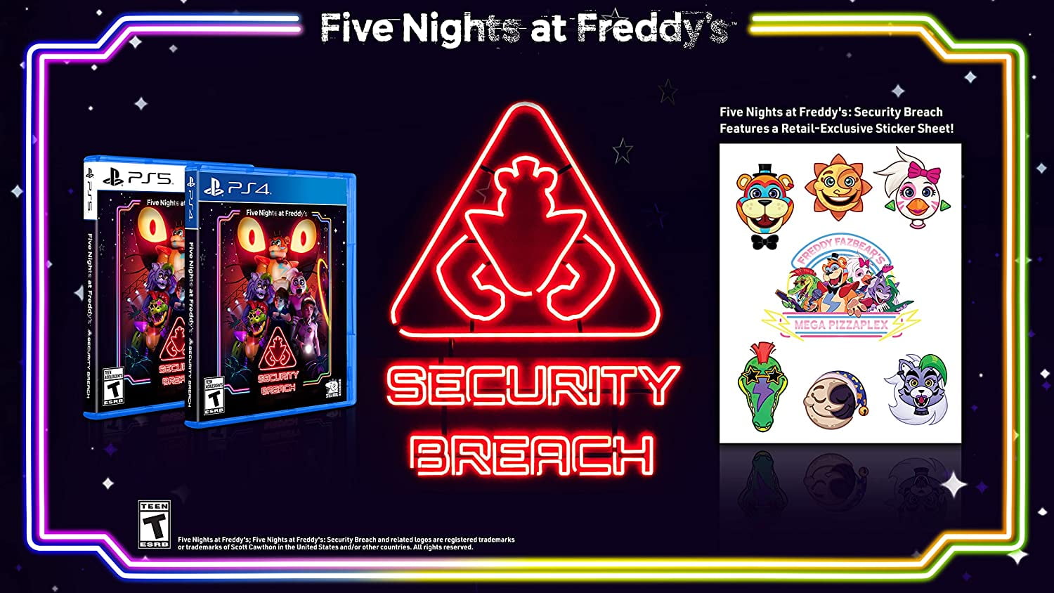  Five Nights at Freddy's: The Core Collection (PS4) - PlayStation  4 : Maximum Games LLC: Everything Else