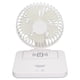 thumbnail image 2 of Ventilador de escritorio con cargador de teléfono inalámbrico, ventilador de escritorio portátil plegable recargable por USB, ventilador oscilante con luz nocturna, 2 of 5