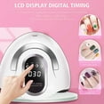 thumbnail image 2 of UV LED Nail Lamp   180W Nail Curing Lamps for Home & Salon  Led Nail Dryer with Automatic Sensor/4 Timer Setting  Professional Nail Art Tools for Gel Polish, 2 of 12