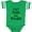 Football Green and White, variant on Inktastic Part Irish All Trouble St. Patrick's Day with Green Clovers Boys or Girls Baby Bodysuit