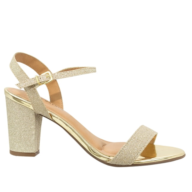Sandalia Paulette Color Oro 24.5 Dorothy Gaynor Sandalia Paulette Color Oro 24.5