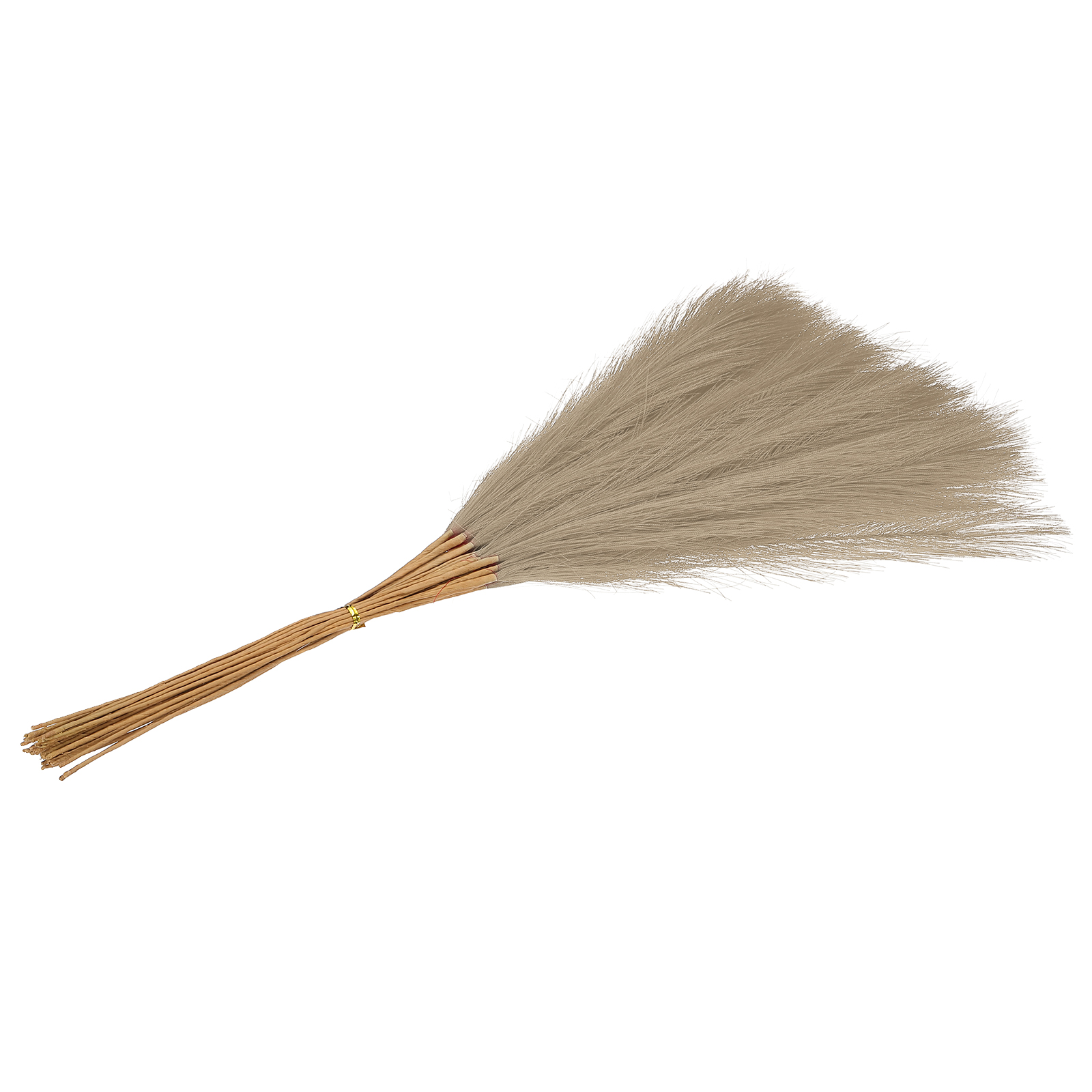 Uxcell 24" Pampas Grass Decor 30Pcs Artificial Pampas Grass Bulk Fluffy Faux Pampas Grass Small Dried Brown
