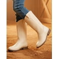 thumbnail image 3 of Bota Vaquera Para Niña Wildcat® Color Beige Super Comodas beige 21.5, 3 of 10