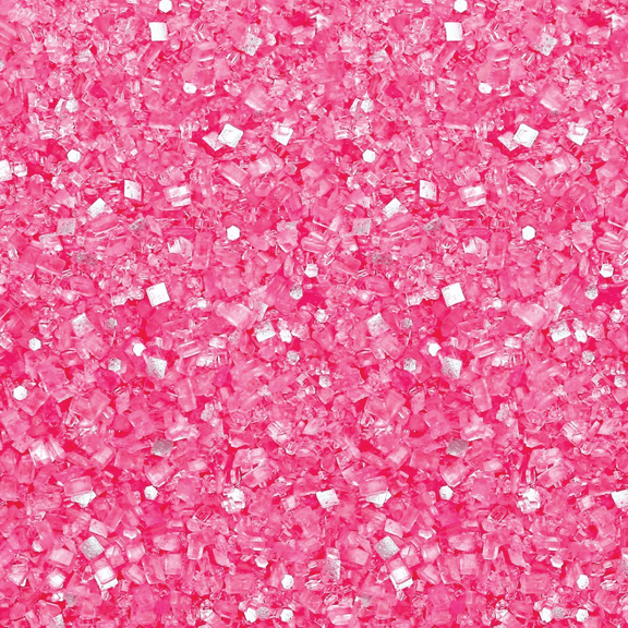 Bakery Bling Pink Glittery Sugar™, 100% Edible, Non-Toxic, 3 OZ Shaker
