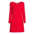thumbnail image 5 of Nine.Eight Women's Long Sleeve T-Shirt Dress, 5 of 5