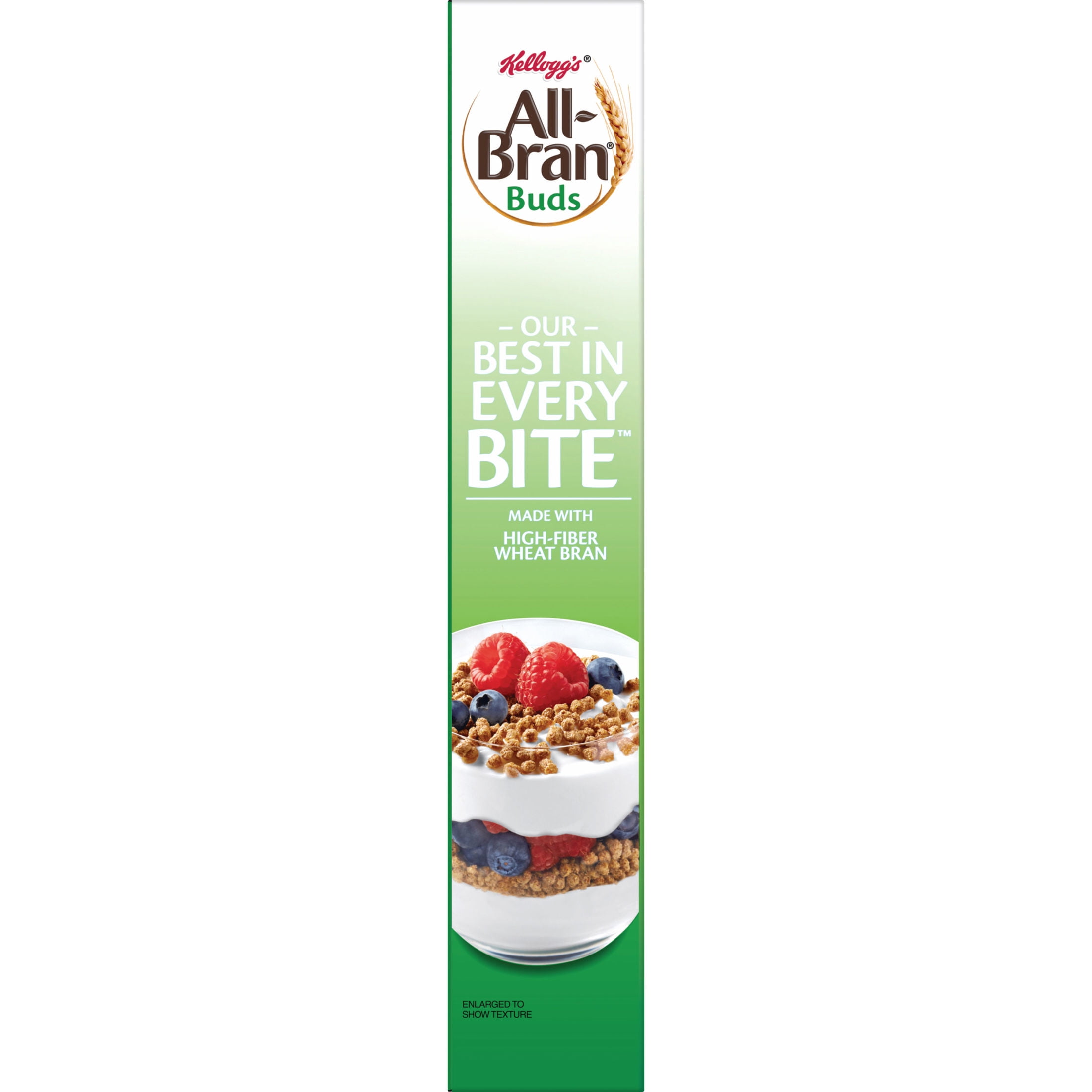 Kellogg's All-Bran Buds Original Breakfast Cereal, High Fiber, 22  oz