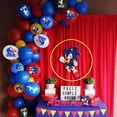 thumbnail image 4 of Globos de látex para fiesta de cumpleaños de niños, 6/12 unidades, Sonic The Hedgehog, globos de aluminio para regalos de niños, decoraciones para fiestas en habitaciones, 4 of 5