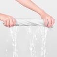 thumbnail image 5 of REGALWOVEN Striped Cotton Washcloths, Comfort 6 Pack Face Towels, Absorbent Towels for Hotel, Spa White 13' x 13', 5 of 7