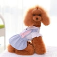 thumbnail image 5 of Dog Dress - Cute Cartoon Pleated Skirt - Summer Clothes for Small Medium Dogs, 5 of 8