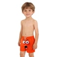 thumbnail image 4 of Pantalones cortos de bolsillo para niños con cordón elástico estampado casual traje de baño pantalones de cinco puntos, 4 of 8