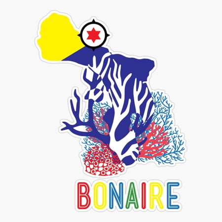 Bonaire Caribbean Tropical Island Ocean Sticker