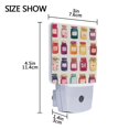 thumbnail image 4 of Yayeee LED Night Light for The Home Plug in With Light Sensors 2 Pack, Colorful Jam, 4 of 6