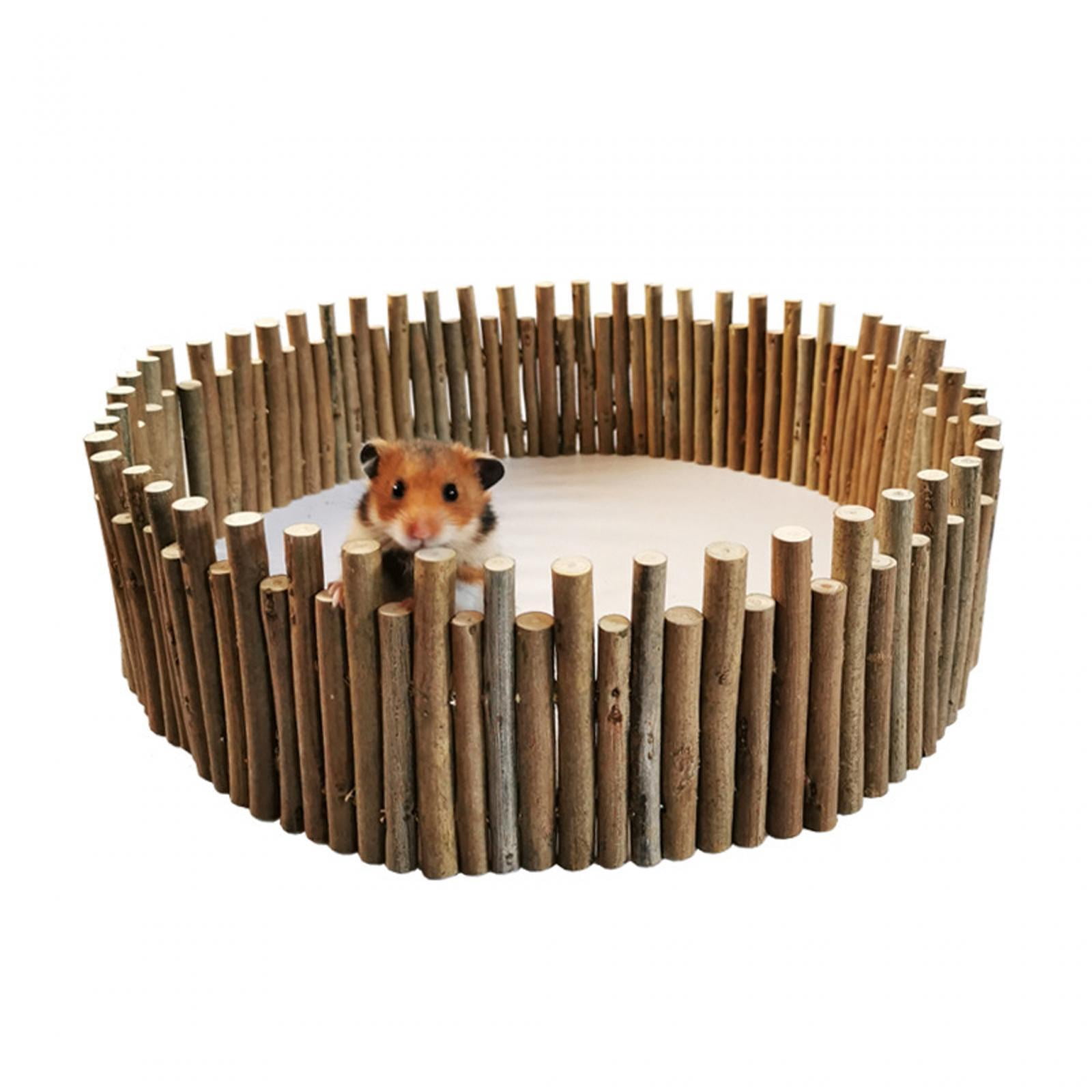 Bvdfgk Hamster Wood, Hamster Toys, Flexible Hamster Cage Hide-In Toys, Hamster Climbing 50cm
