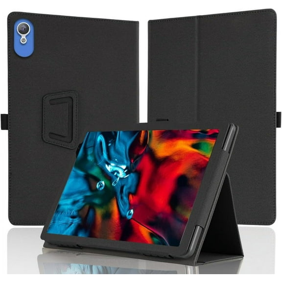 [NSFN] for Lville P11/Baken D10A M10/PRITOM TAB 10 Lite/VOLENTEX VASOUN Tab 10 Lite/VASOUN M10 Tablet Case 10.1 Inch Tablet Case Protective Case with Handheld Band Premium PU Leather StandFunction