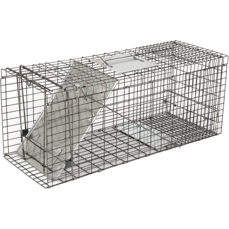 OxGord Live Animal Trap 24 x 7 x 7 Catch Release Humane Rodent