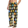 thumbnail image 6 of Honiee Cartoon Bird Owl for men - a sleek fusion of Straight Pajama Pants, versatile Lounge Pants, and cozy Sleepwear, all rolled into one-Medium, 6 of 6