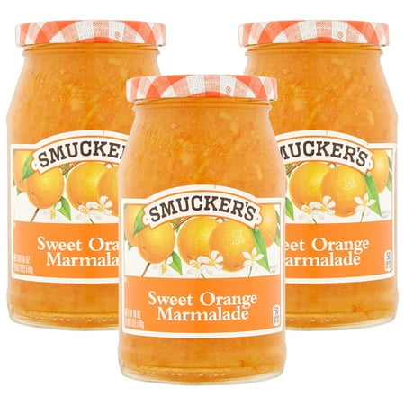- (3 Pack) Smucker's Sweet Orange Marmalade, 18-Ounce