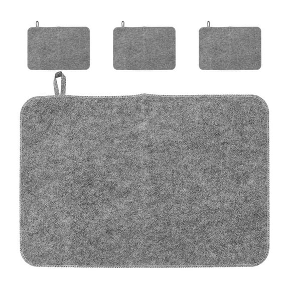UPOUART 4Pcs Portable Steam Sauna Floor Mat For Sauna Energy Saving Bathroom Accessories