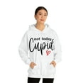 thumbnail image 4 of Not today Cupid Valentine's Unisex Heavy Blend™ Hooded Sweatshirt, 4 of 9