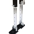 thumbnail image 6 of EPOTOOR 18-30 Inch Aluminum Alloy Drywall Stilts Adjustable Height Black for Work High Above The Ground, 6 of 7