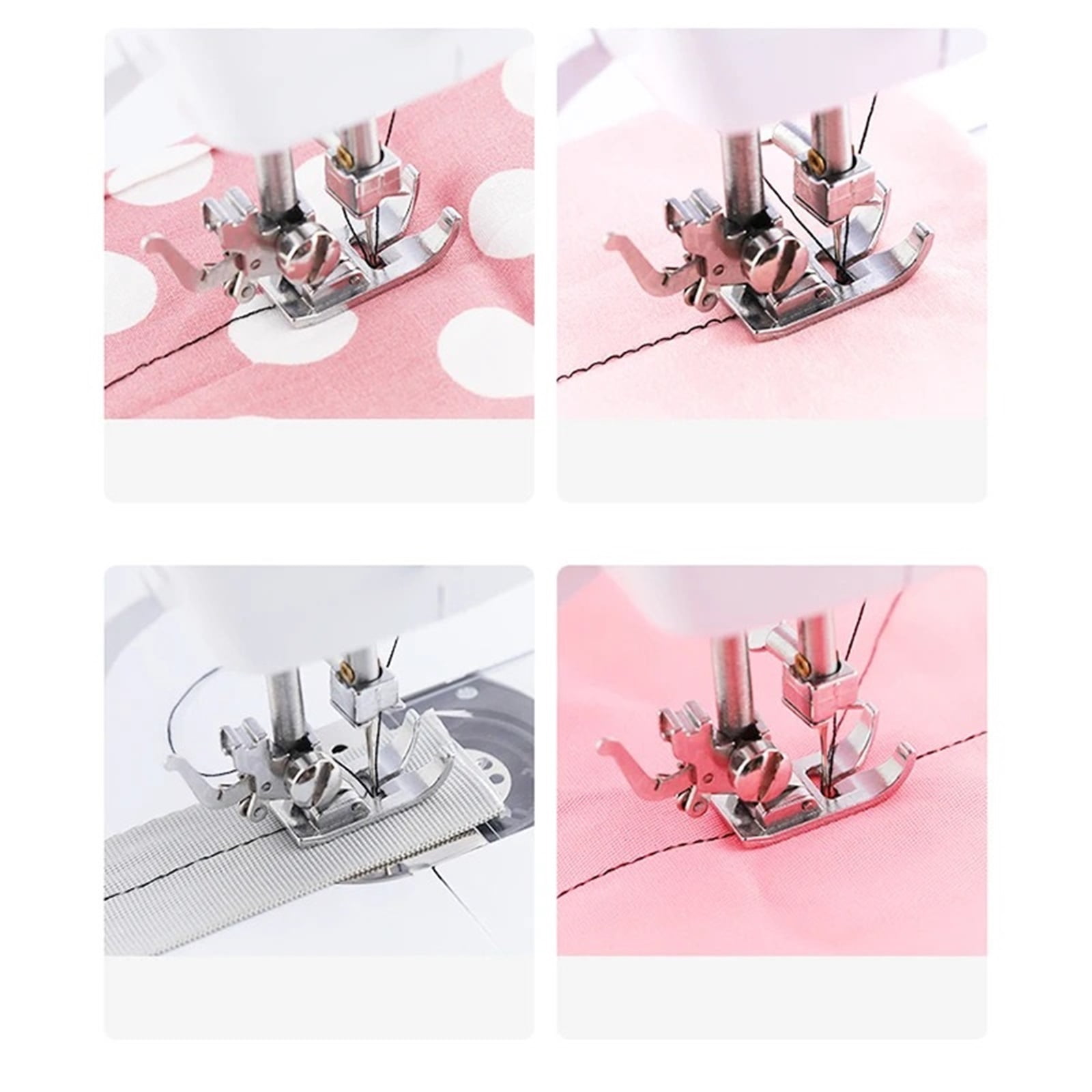 Small Sewing Machine Multifunctional Dual Needle Portable Electric Household Sewing Cloth Desktop Sewing Machine