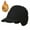 Black, variant on Fashion Causal Hats Autumn Thick Men Knit Cap Classic Wool Warm Adult Earflap Beanie Hat with Ear Warmer