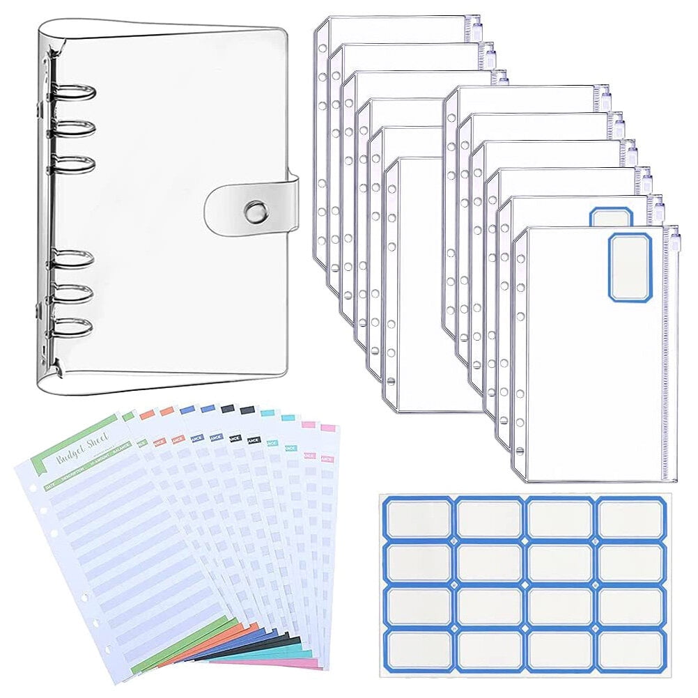 WRITWAA White Waterproof Budget Sheets PVC Material for Office and Travel 1Set