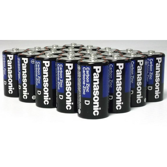 96 Pack Wholesale Lot Panasonic Super Heavy Duty D Batteries