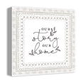thumbnail image 2 of Creative Products Our Story Our Home 16x16 Canvas Wall Art, 2 of 4