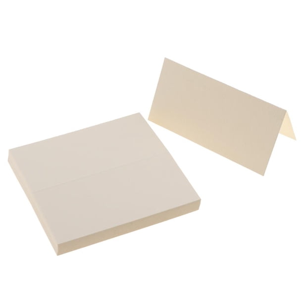 1 juego de etiquetas para sobres, tarjetas de lugar y carpas de mesa en blanco para bodas, eventos y bufés. Opción 6-25 piezas