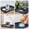 thumbnail image 3 of DAZUINIAO Boot Tray Shoe Mat for Entryway Indoor Outdoor,Resistant Waterproof Anti-fouling Pet Garden Garage Mat，4 Pack 15.75*11.81*1.38(Black）, 3 of 6