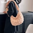 thumbnail image 2 of LinYooLi Puffer Tote Bag for Women Quilted Puffy Crossbody Bag Lightweight Down Shoulder Bag Trendy Cotton Padded Hobo Bag, 2 of 9